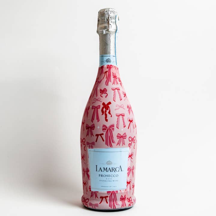 Beau Bottles Pretty in Bows - Collezione Prosecco per la vendita all'ingrosso da parte di Beau Bottles