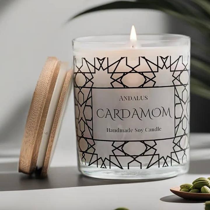 Cardamom Candle for wholesale by Andalus Shop