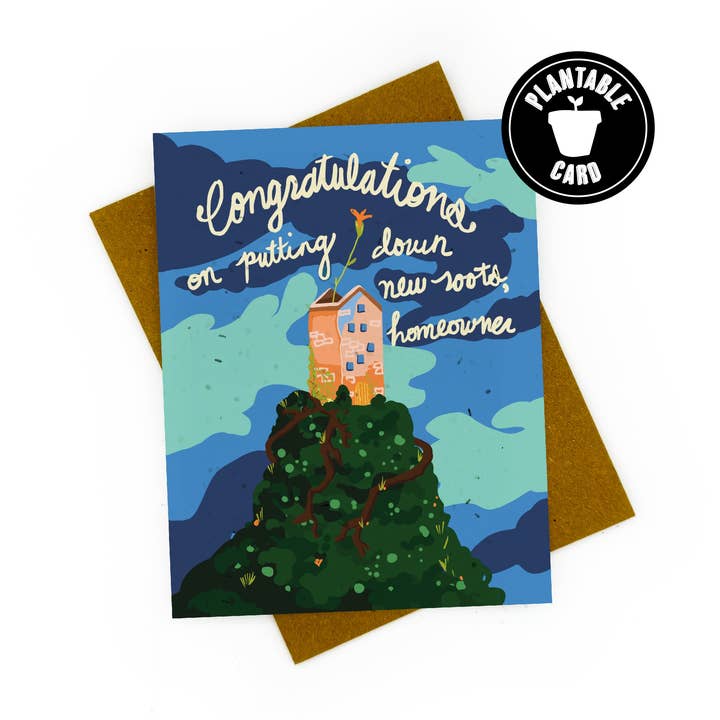 New Roots Homeowner Card for wholesale by Cato & Company