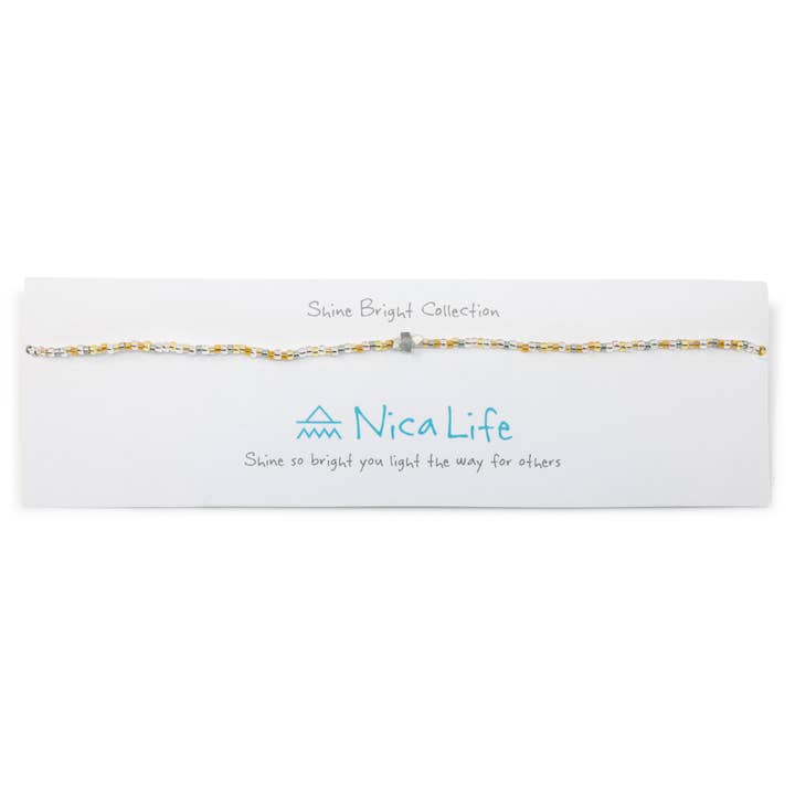 Nica Life - Wholesale Choker/Collar - Seed Bead Chokers- Holiday Sparkle Colors13