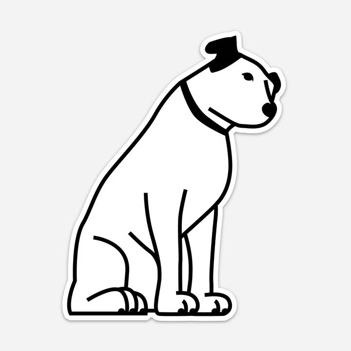 Nipper Sticker for wholesale by Compas Life - Upstate of Mind