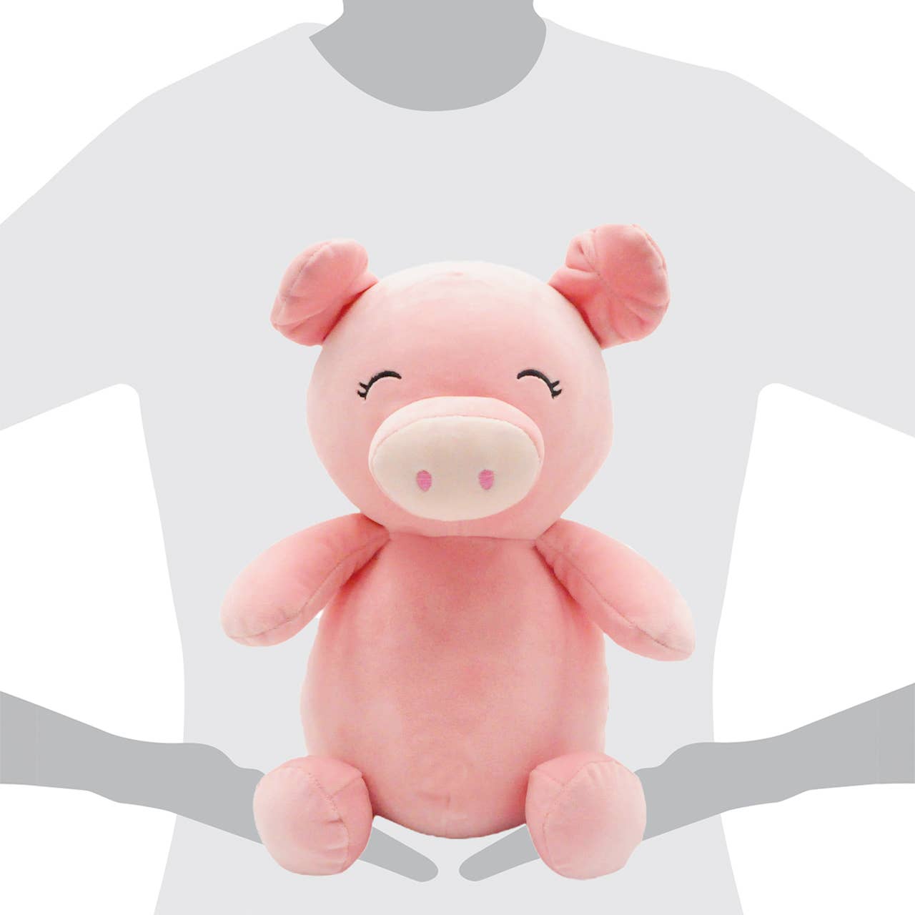 Kelli's - Wholesale Stuffed/Plush Toy - Kids & Baby - 15 Inch Smoochy Pals - Pig1