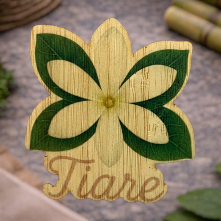Bamboo Wood Stickers – Engroshandel Klistermærke – Tiare