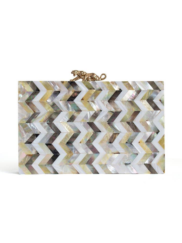 Jaguar Pearl Clutch for wholesale by Equal Hands