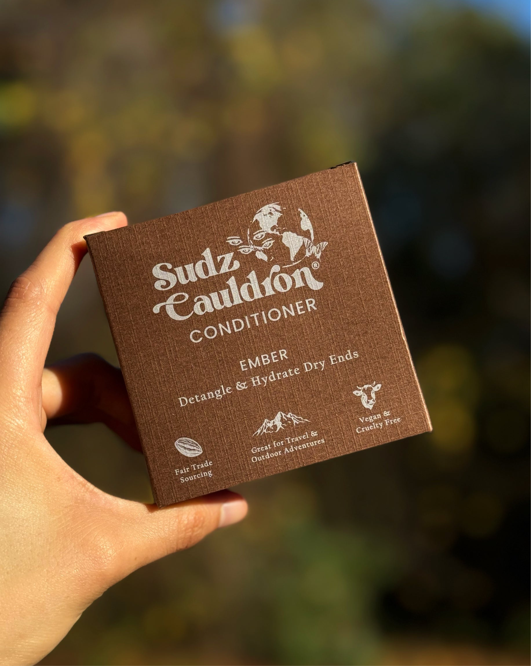 Sudz Cauldron - Wholesale Hair Conditioner - Ember Conditioner Bar - Detangle & Hydrate Dry Ends3