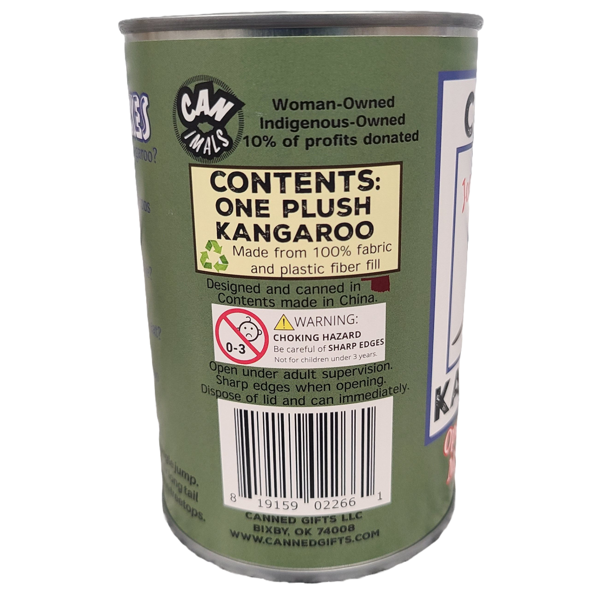 Canned Gifts - Wholesale Stuffed/Plush Toy - Kids & Baby - Canned Kangaroo | Stuffed Animal Plush | Funny Jokes5