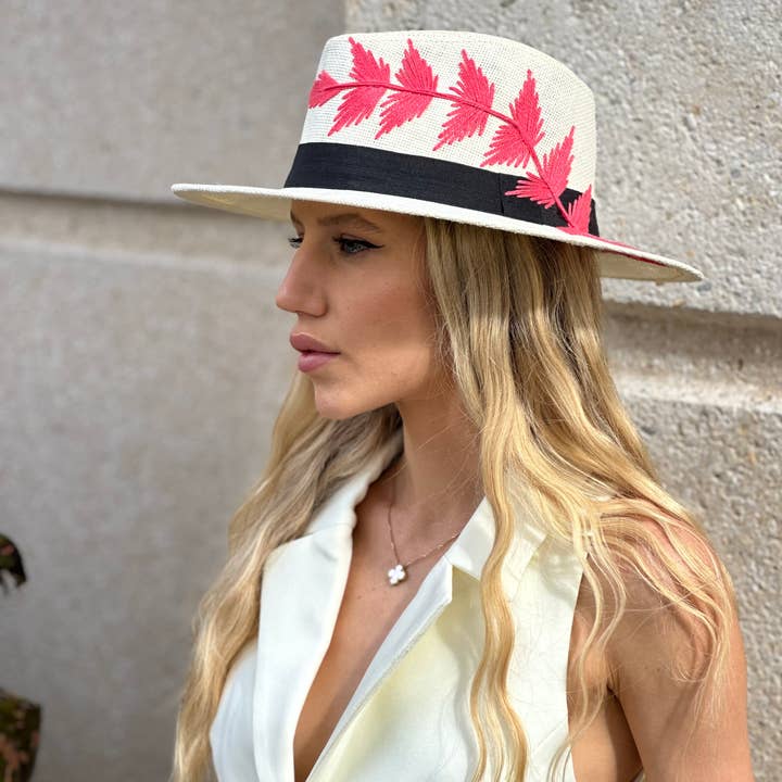 Cannes Hat (Pink) for wholesale by Campelle