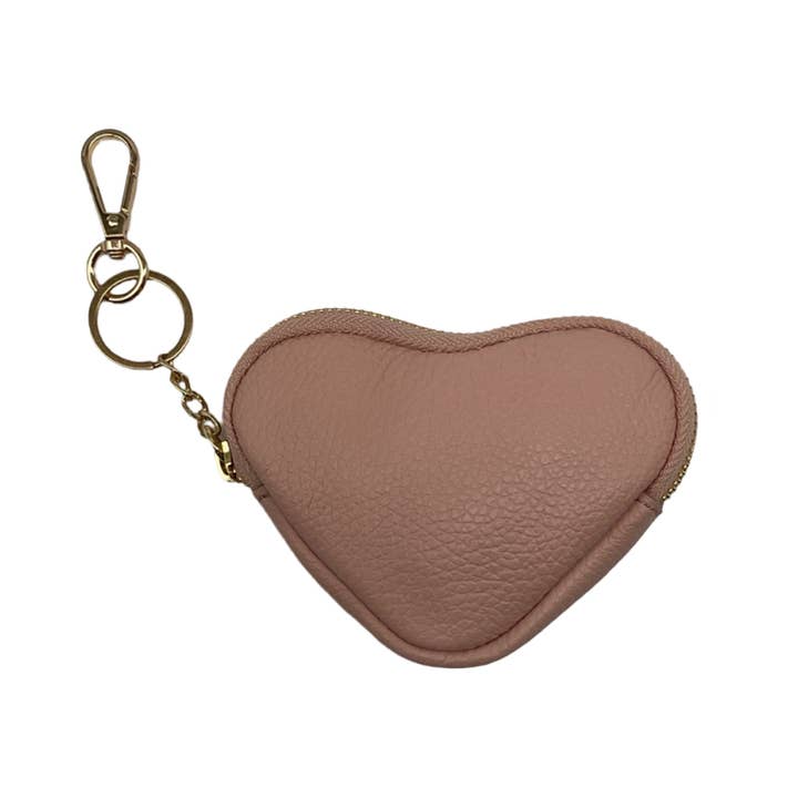 Louisa lee - Wholesale Coin Purse - Women's - LEATHER HEART WALLET1