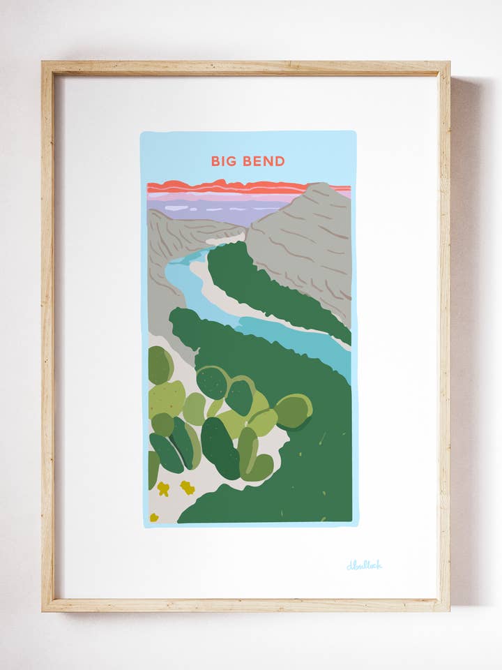 Parque nacional Big Bend para venta al por mayor de Daley Kaye Studio