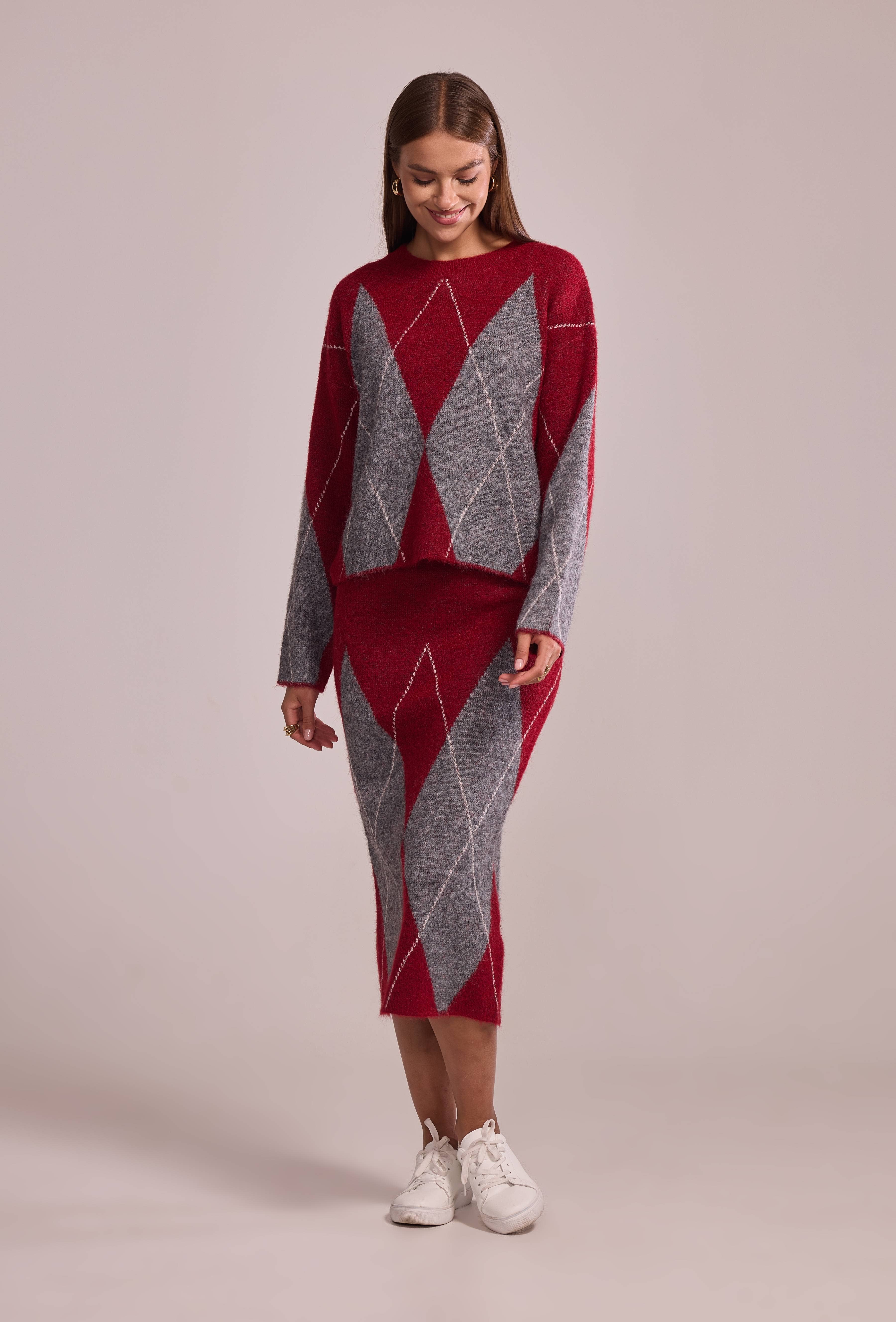 Cherry Paris - Wholesale Top & Skirt Set - Women's - Zita Set - IY25700