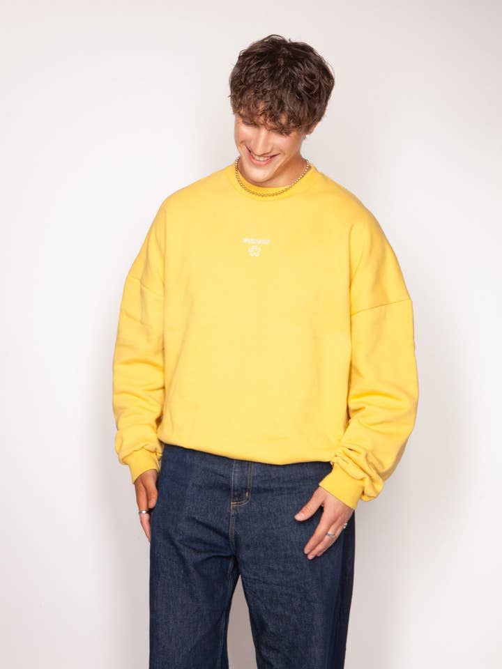 Le pull oversize «Smile» pour la vente par BAYSIDE BOUND