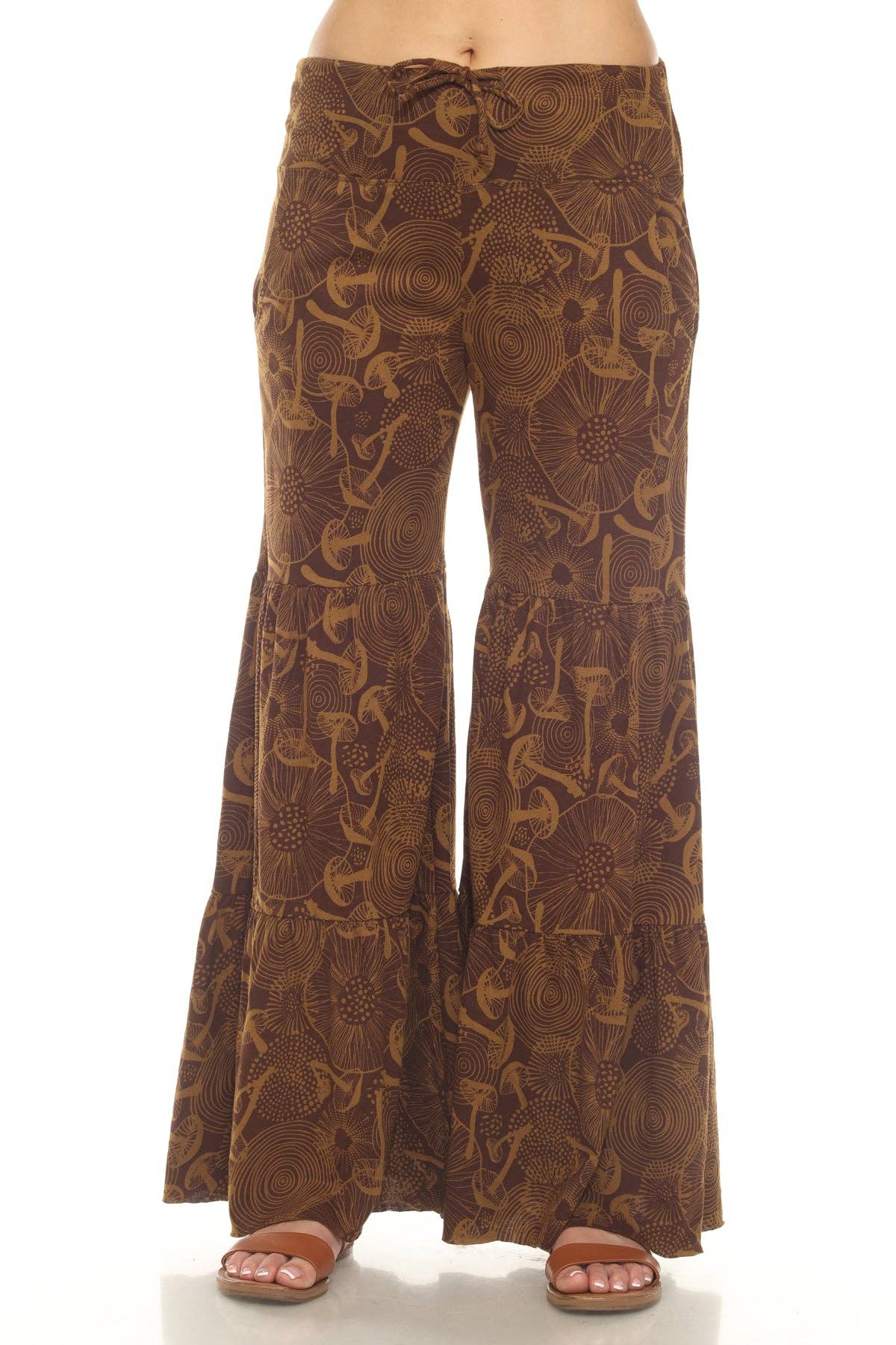 Lakhays Collection Inc. - Wholesale Pants - Women's - Mushroom Tiered Jersey Pants10