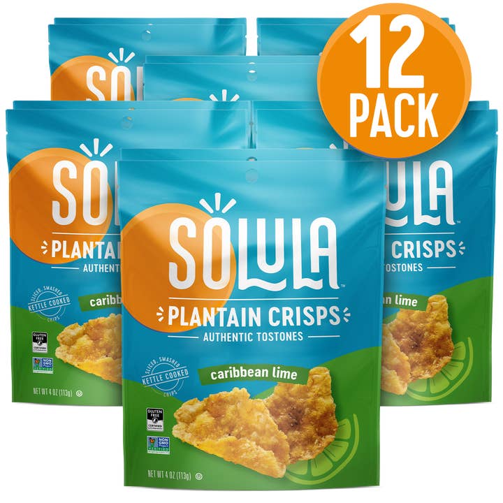 Solula - Wholesale Chips - Caribbean Lime Plantain Crisps12