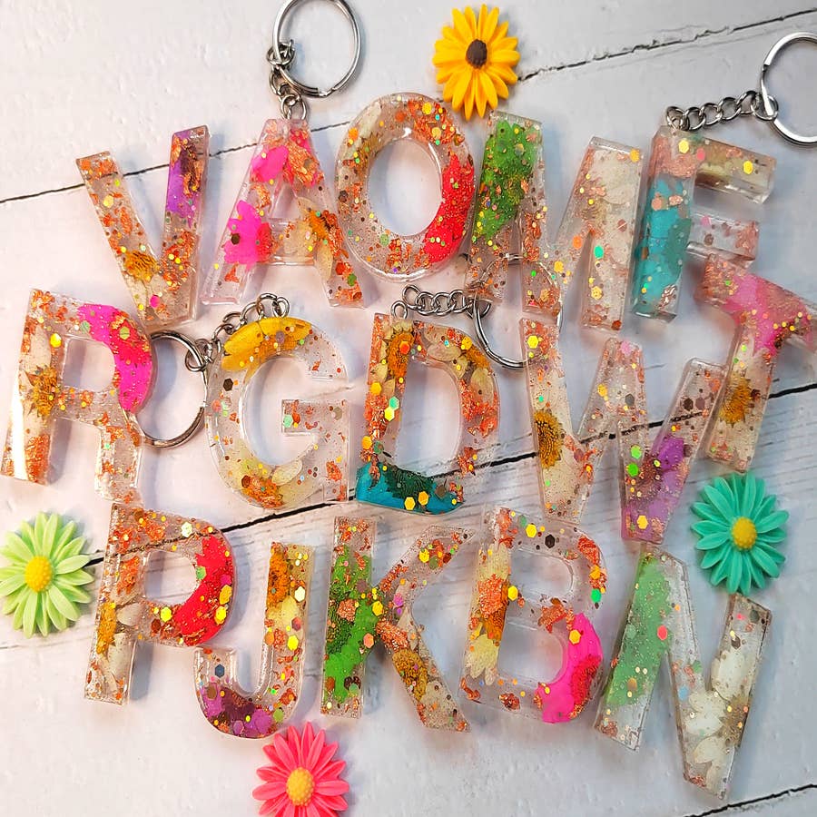 ****Wholesale Initial Keychains ****
