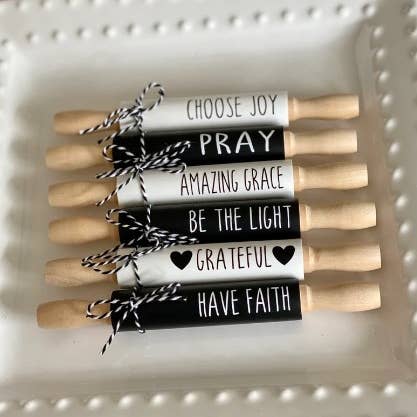 7'' Faith Tiered Tray Décor | Christian / Religious Tray for wholesale by AH Designs 15