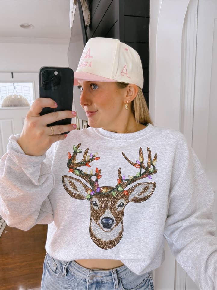 HOLIDAY BEDAZZLED BUCK for wholesale by The Walking A