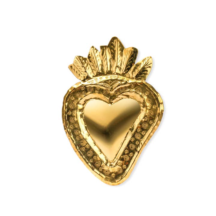 ZocoChic - Wholesale Wall Accent - Set of 3 Decorative Ex Voto Hearts, Wall Art, Exvoto2