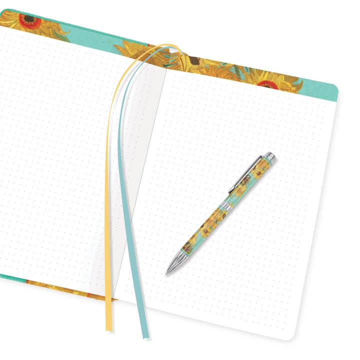 RainCaper - Wholesale Pen - Writing Pens - van Gogh Sunflowers - Gift Boxed2