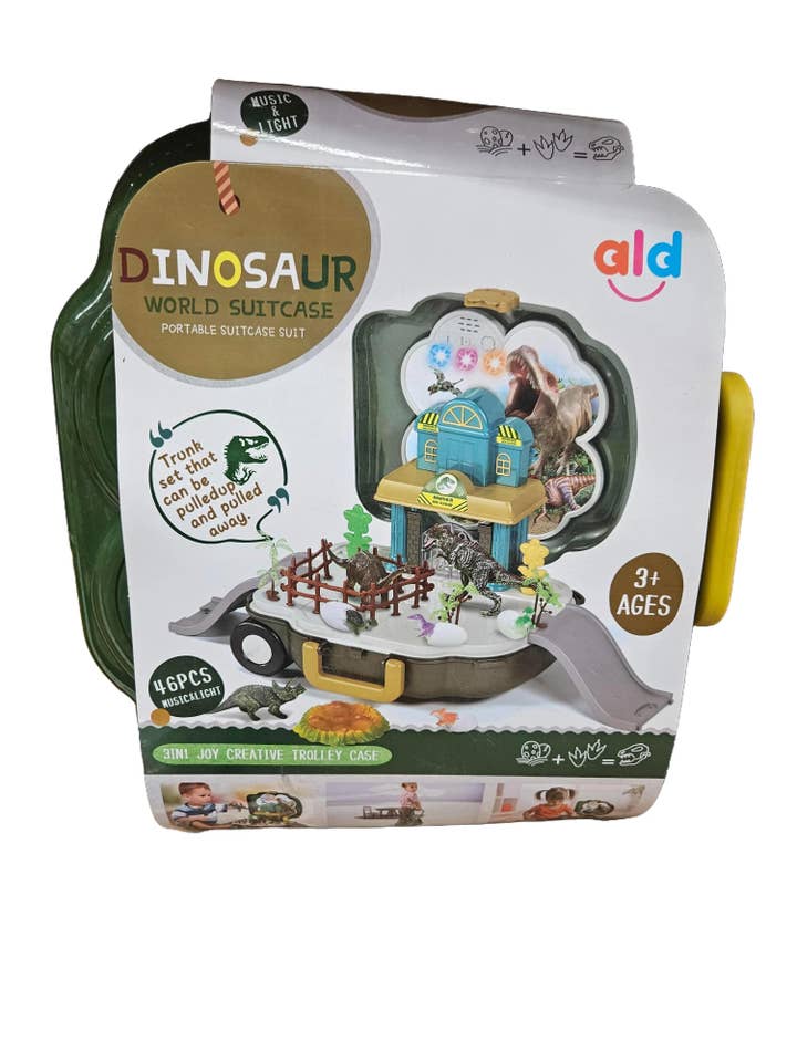 Dinosaur Luggage for wholesale by Family 8 Toy Company