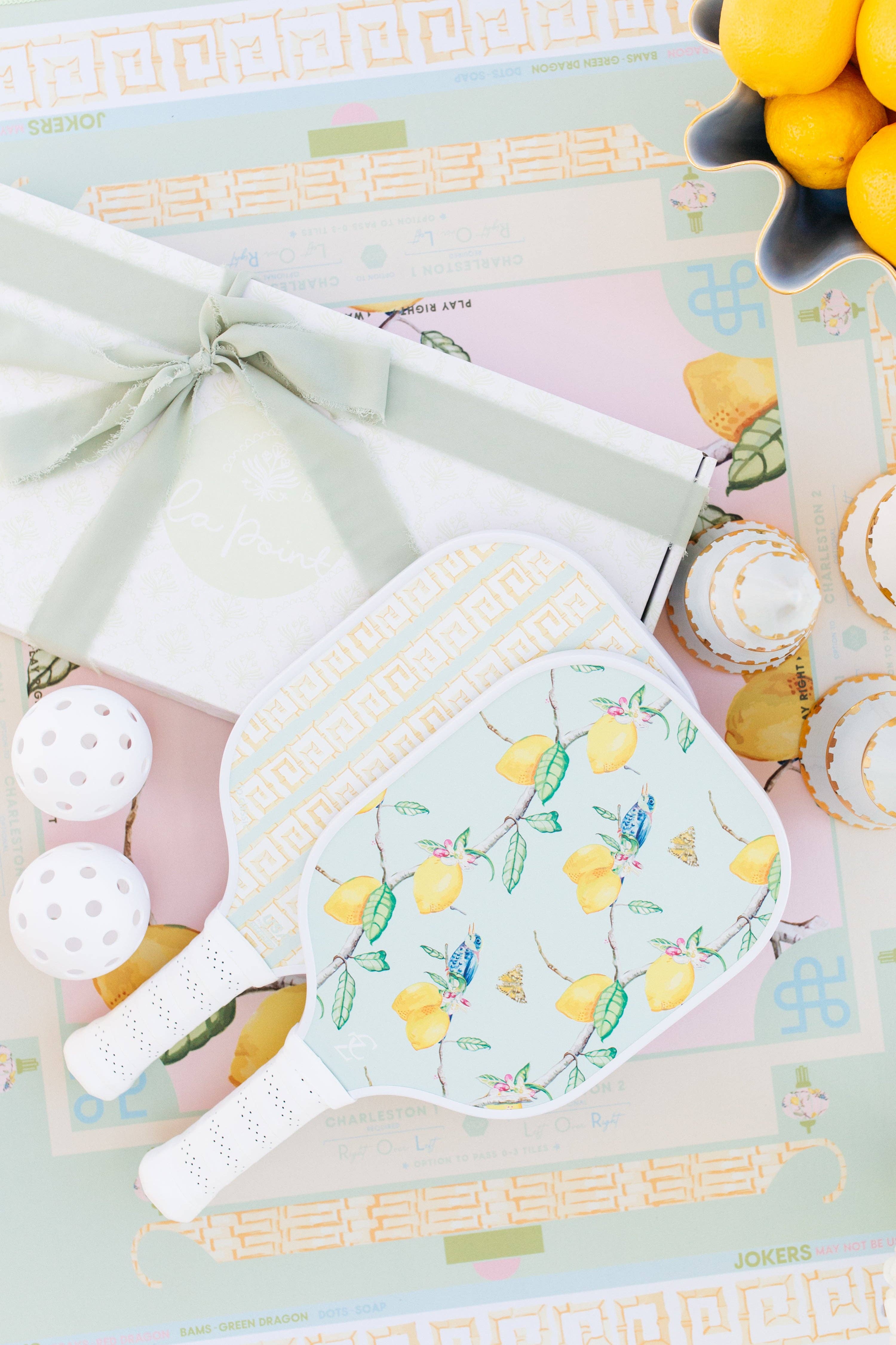 la point - Wholesale Sporting Accessories - la point + Coco Zentner citrus songbird pickleball paddle4