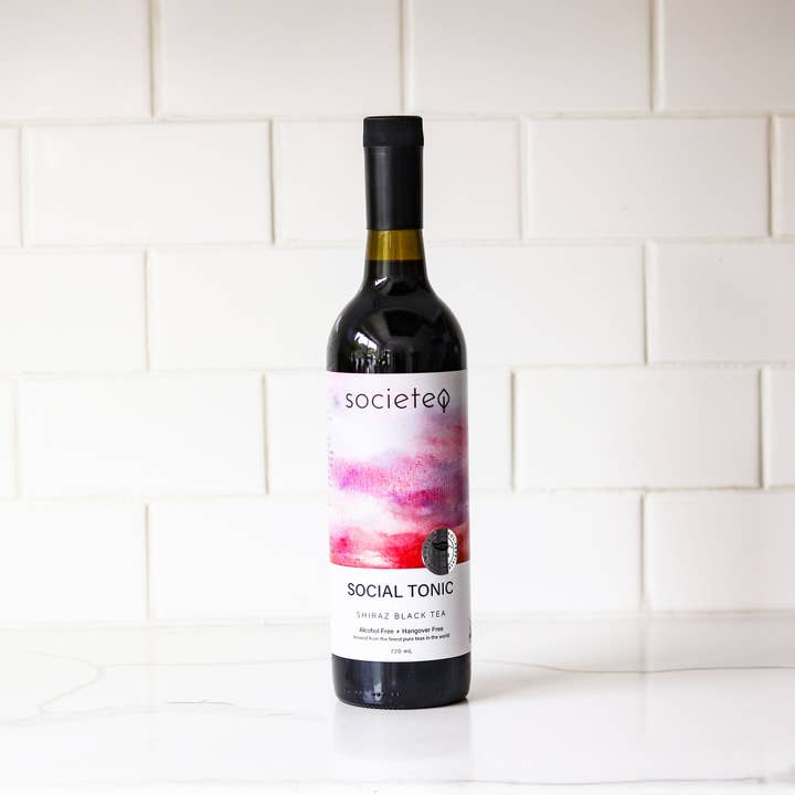 Tēthos Sampler 2 pack, black tea shiraz + sauvignon blanc tea for wholesale by societea