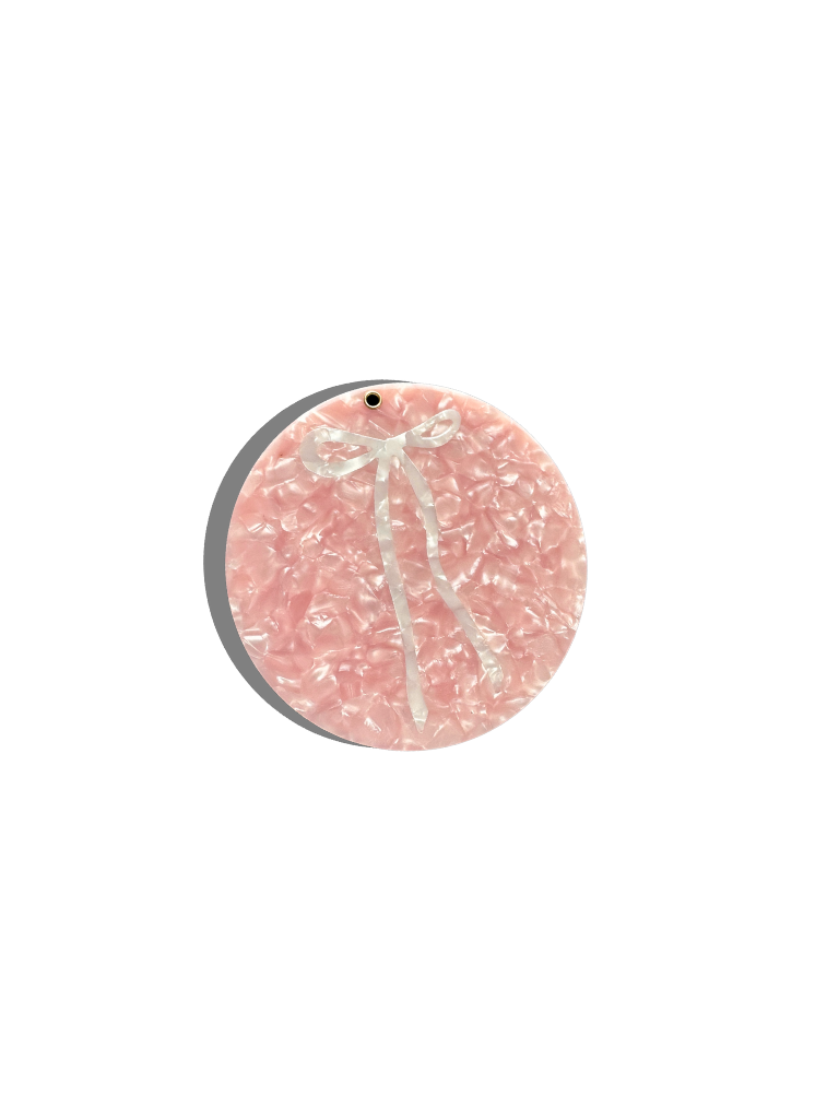 Solar Eclipse - Wholesale Compact Mirror - Hand-painted Ballet Bow Compact Mirror | Eco-Friendly1