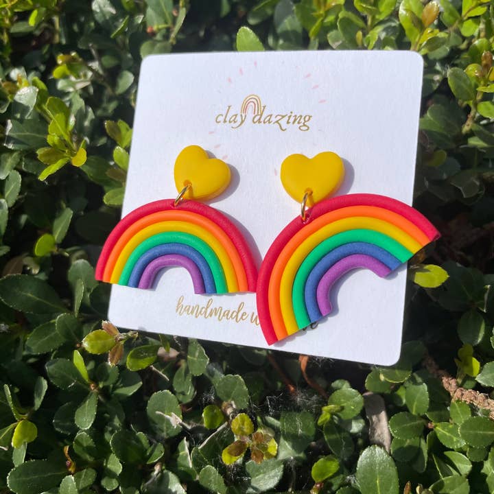 Jagar regnbågar - hjärta regnbåge för wholesale av Clay Dazing