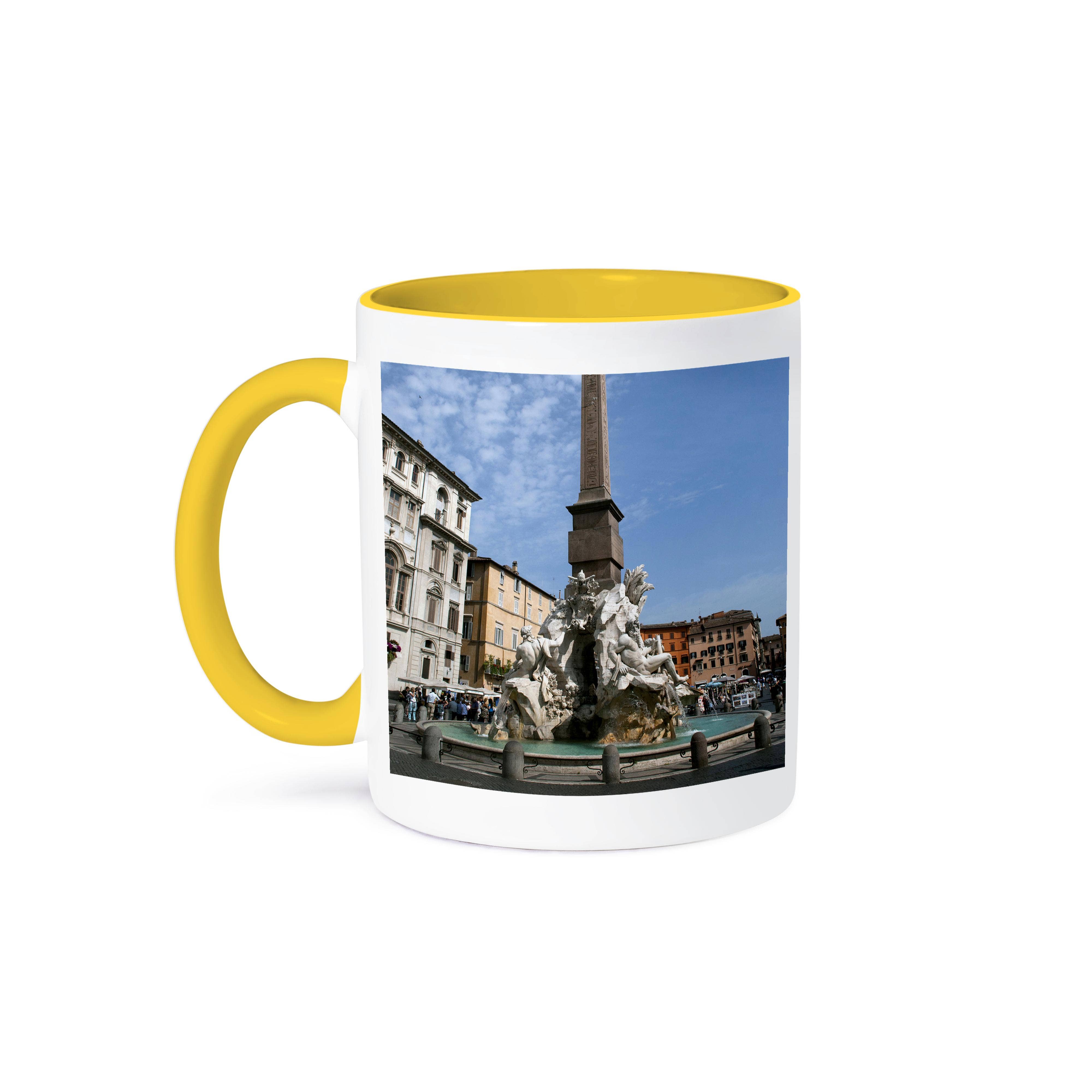 3dRose - Wholesale Coffee Mug - 3dRose, Italy, Rome, Fontana dei Quattro Fiumi - EU16 DNY0032 - David Noyes, Mug0