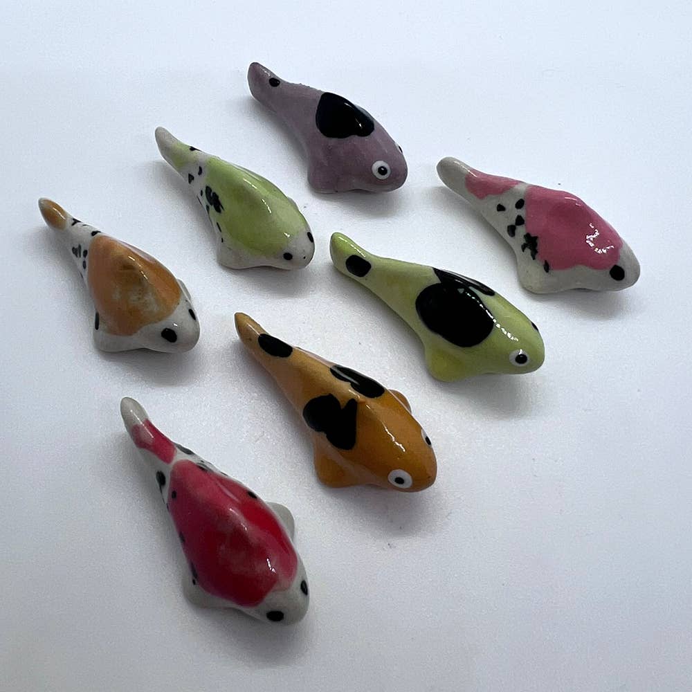 VIE - Wholesale Decorative Figurine - Mini Ceramic Figurine, Assorted Colour, Approx. 2cm149