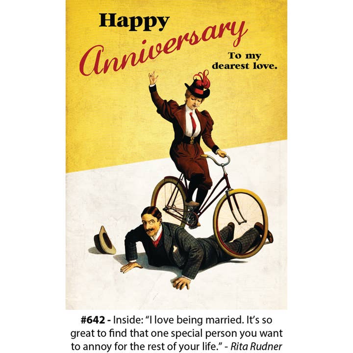 Jubiläumskarte mit Aufschrift „Special Person You Want To Annoy“ für den Großhandel von Magik Missile