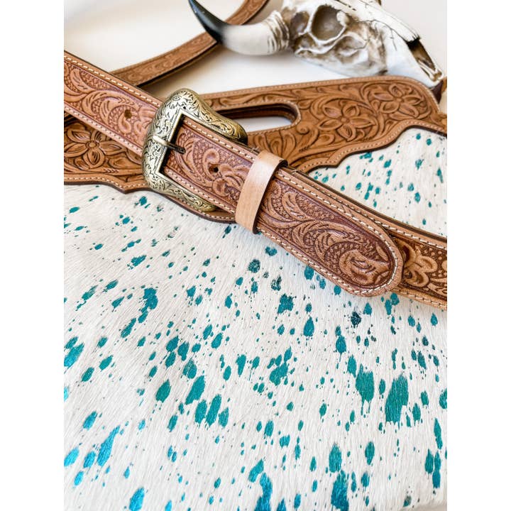 Boho Ranch Shop - Wholesale Bag Strap - Women's - Western Hand Tooled Purse Strap4
