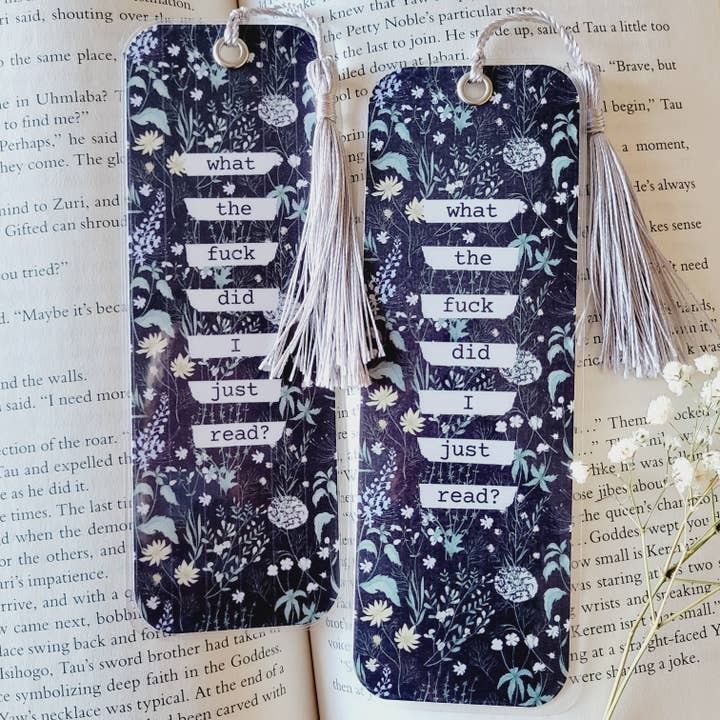 Bookish Heaux - Wholesale Bookmark - WTF Did I Just Read Bookmark