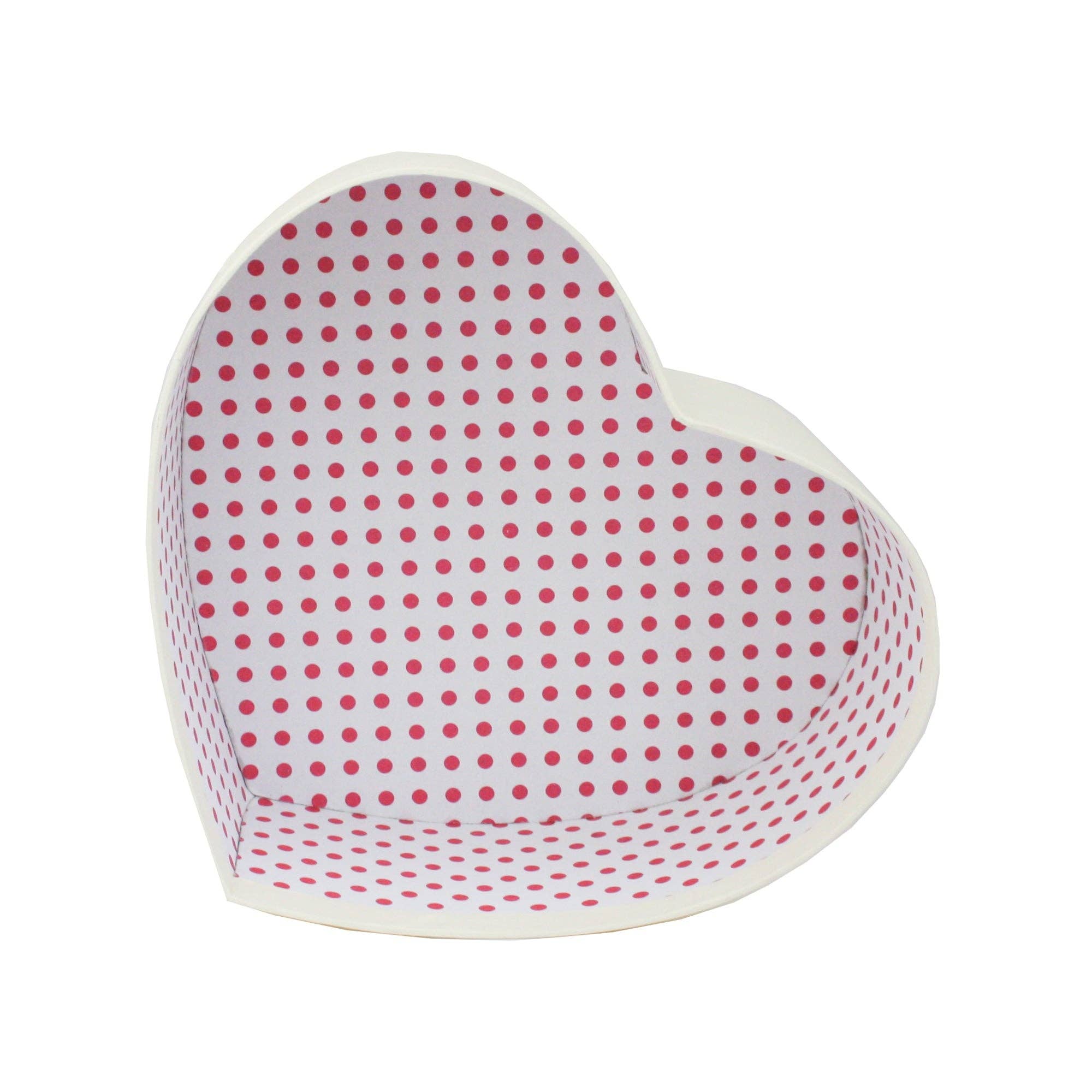 Emartbuy - Wholesale Gift box - Luxury Heart Shaped White/Blue Gift Box - Single (Sizes Available)2