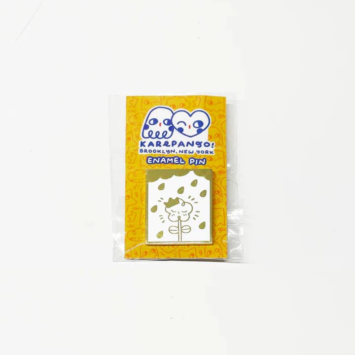 Fresh Air: Collector's Gold Enamel Pin for wholesale by Karepango