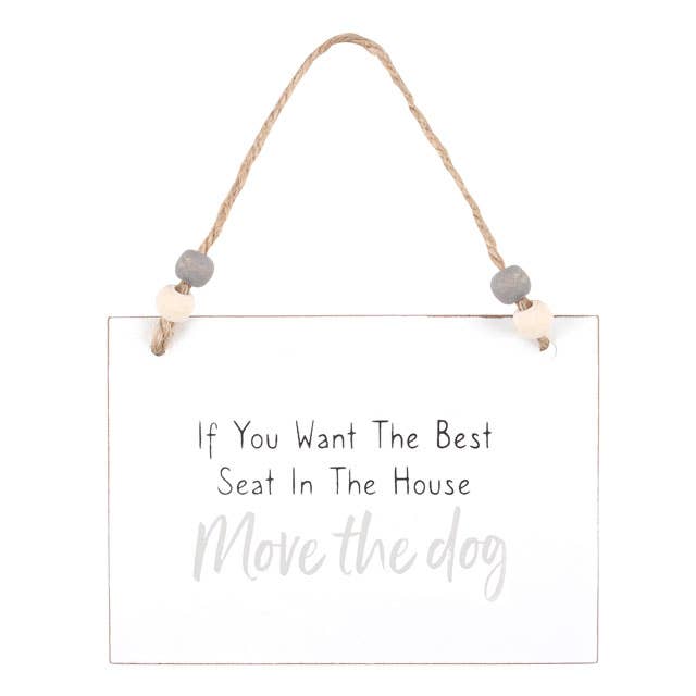 Something Different Wholesale – wholesale Sign – Move The Dog Hanging Sign1