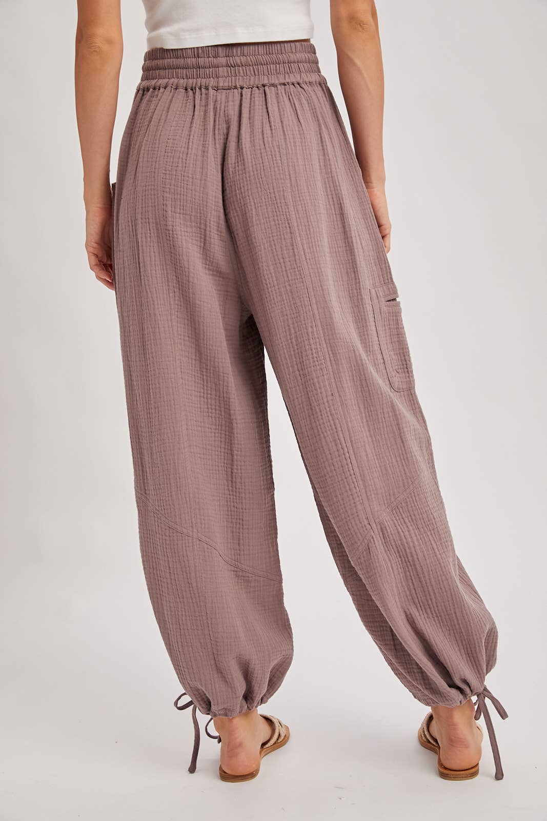 Bluivy - Wholesale Pants - Women's - JOGGER HAREM DRAWSTRING PANTS32