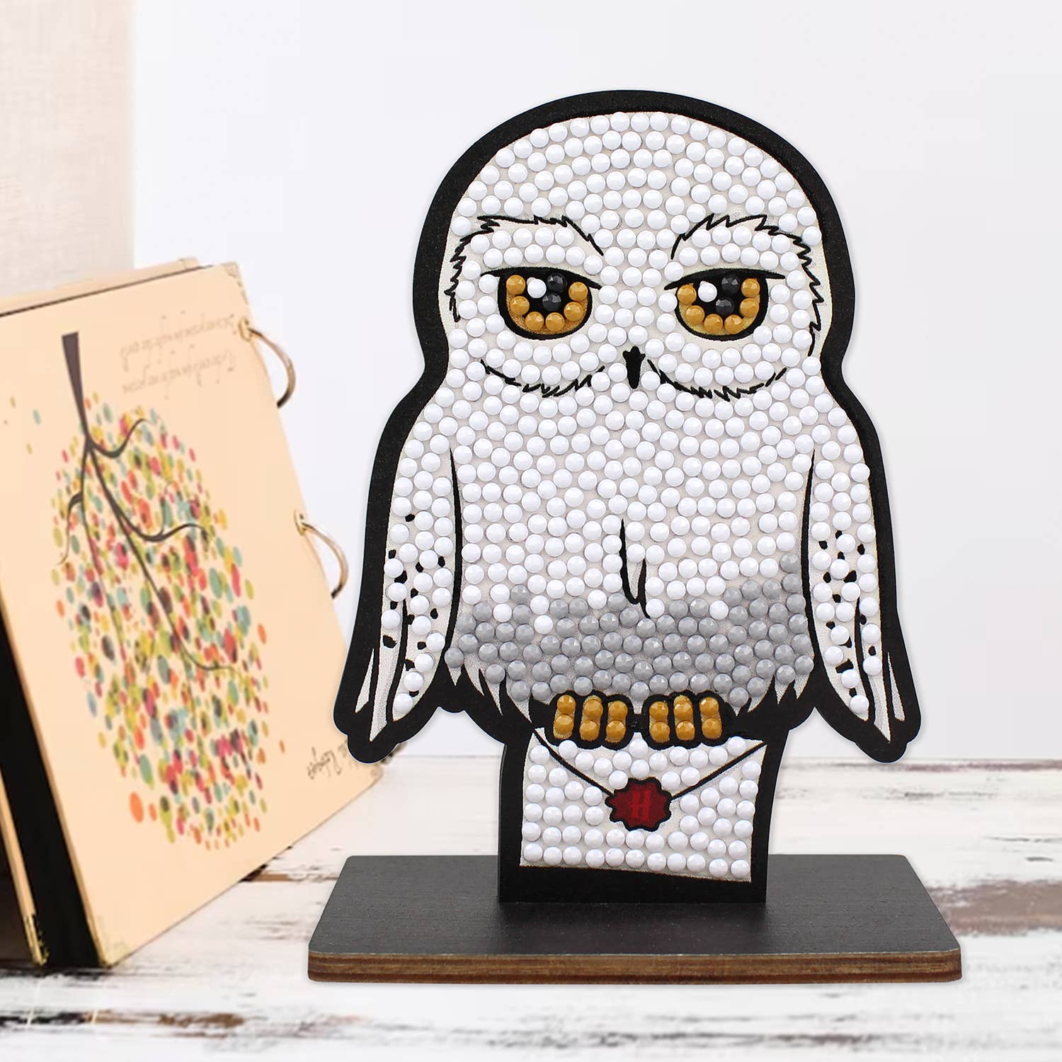 Camelot - Wholesale DIY Craft Kit - Crystal Art Buddies - Hedwig2