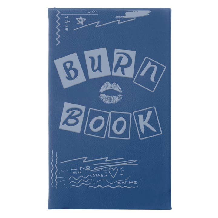 Calm Down Caren - Wholesale Journal/Diary - Burn Book - Mean Girls Leather Journal