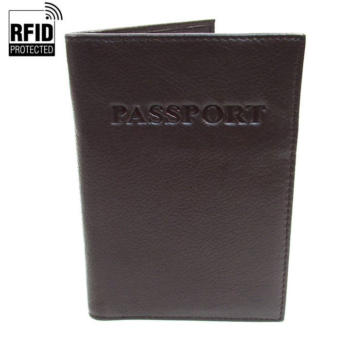 Selini New York - Wholesale Passport Case - Unisex - RFID Genuine Leather Passport Case