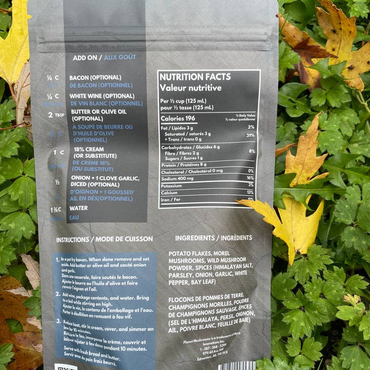 Planet Mushrooms - Wholesale Soup - Wild Morel Mushroom Soup (4 servings)