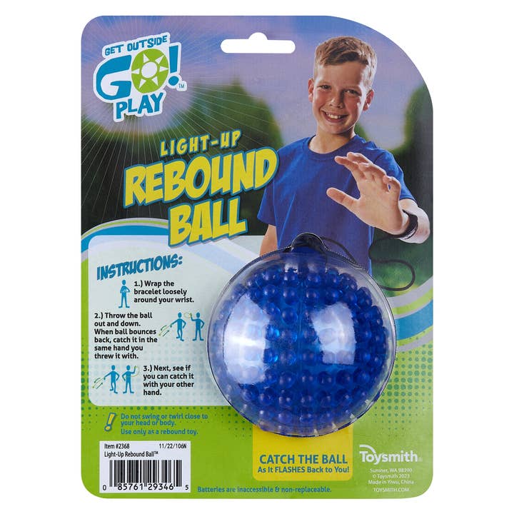 Toysmith - Wholesale Light-Up Toy - Kids & Baby - Get Outside GO!™ Play Light-Up Rebound Ball3