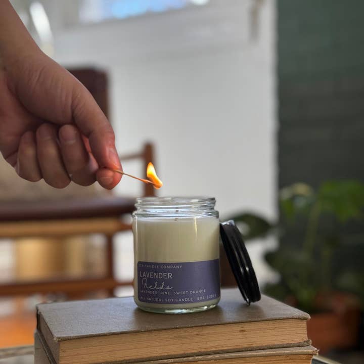 C.A Candle Co. - Wholesale Jar/Filled Candle - 8oz Soy Candle Old North State Collection3