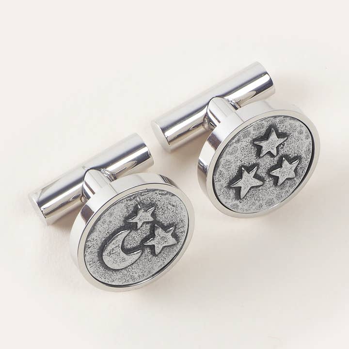 'Love You to the Moon and Back' Cufflinks for wholesale by Kutuu
