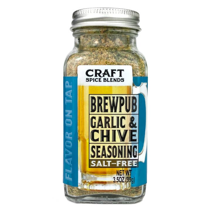 Brewpub Garlic and Chive Seasoning for wholesale by Craft Spice Blends