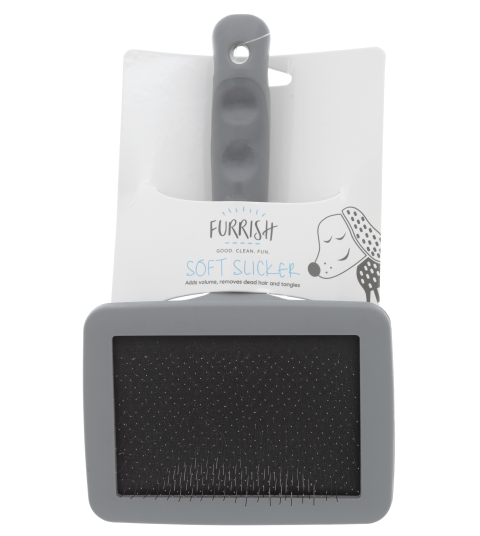 Furrish - Wholesale Pet Brush - Cat/Dog - Furrish Soft Slicker Large1