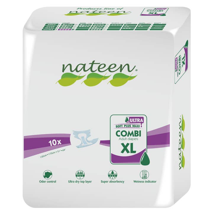Nateen Canada – Großhandel Inkontinenzeinlagen – Nateen Combi X-Ultra Slip für Erwachsene