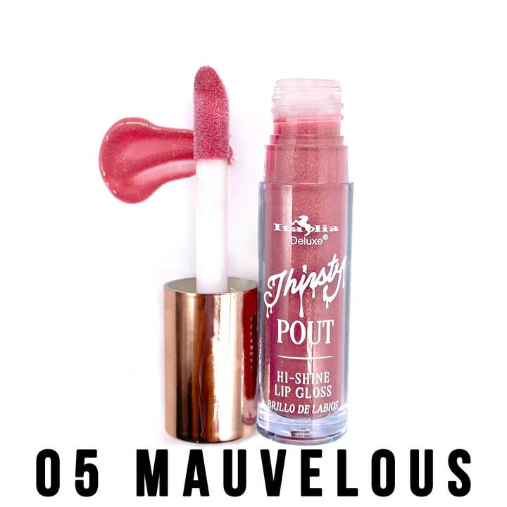 BrookPark Beauty - Wholesale Lip Gloss - THIRSTY POUT HI-SHINE LIP GLOSS