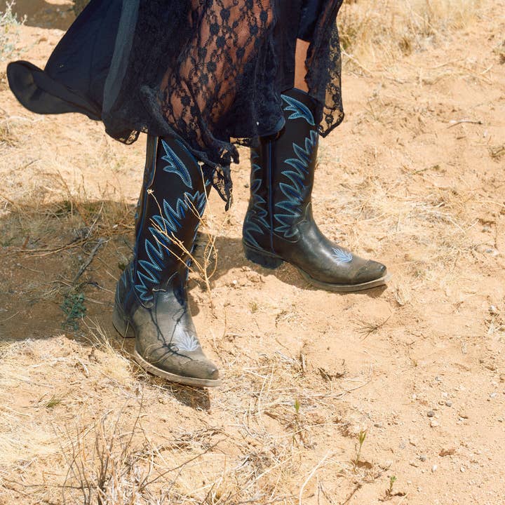 Desert Bloom Boots, LLC - Vendita all'ingrosso Stivali da cowboy - Donna - AGAVE SELVATICO ONICE10