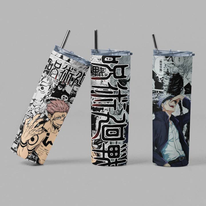 Jujitsu Kaisen - Satoru Gojo Anime Inspired - Tumbler for wholesale by The Geek Boutique