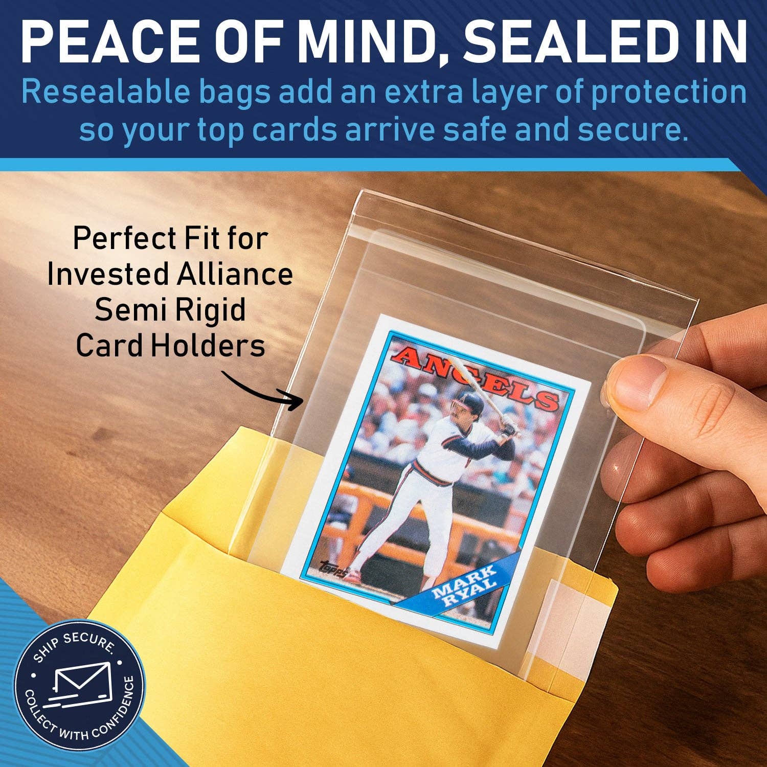 Invested Alliance LLC - Wholesale Card Game - 1,000 Pack Clear Resealable Team Bags8